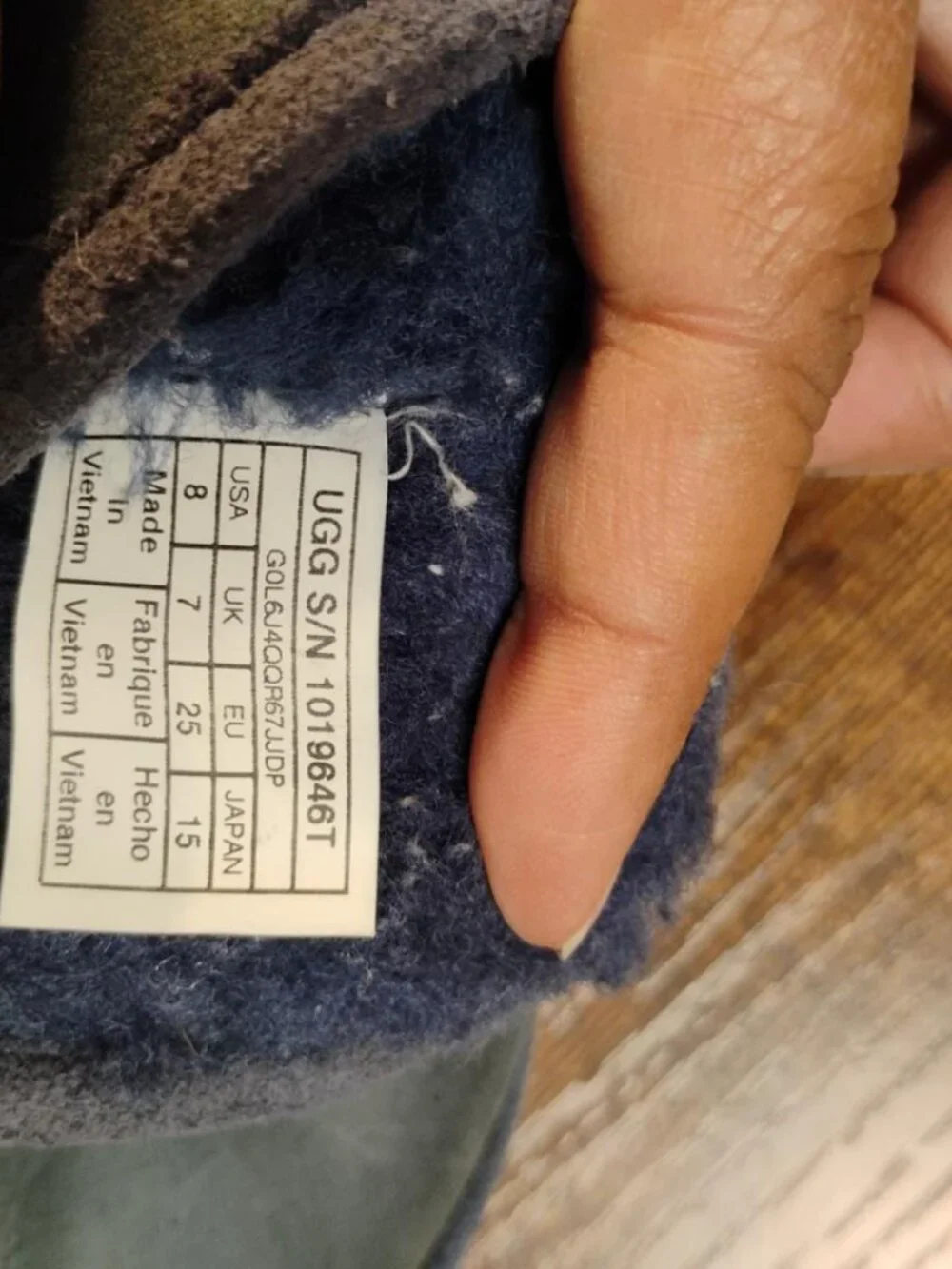 UGG Classic Short II Waterproof Slate Blue Toddler Boots Size 8 EU 25